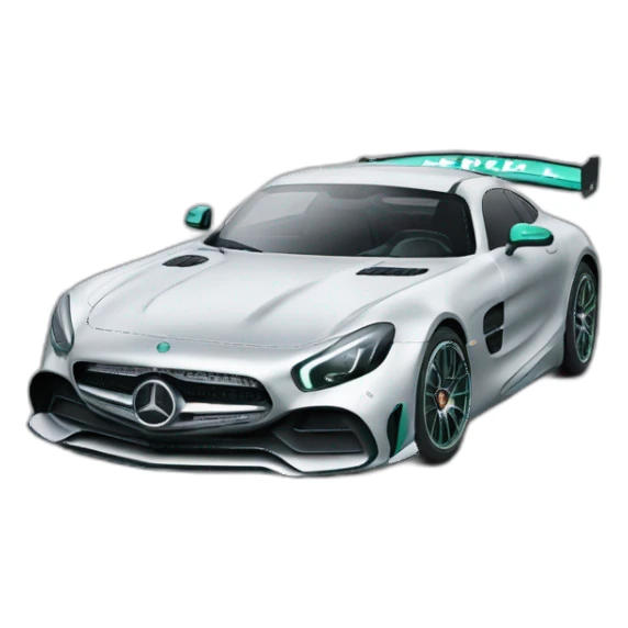 Mercedes F1 sticker