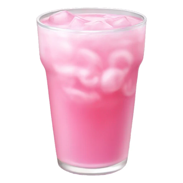 Pink jin drink sticker