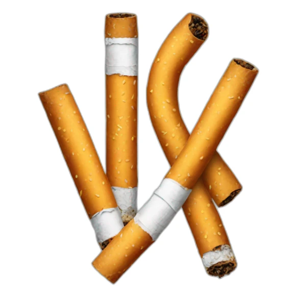 Two friend cigarette emoji sticker