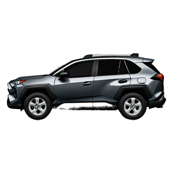 2024 Dark gray Toyota rav4 sticker