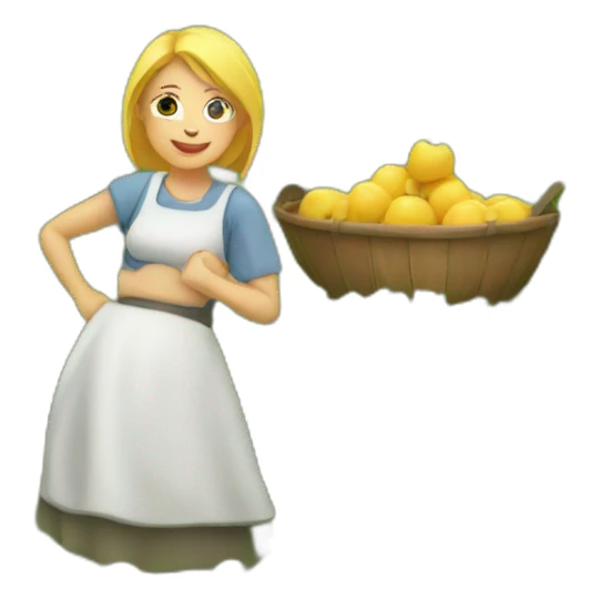 Mama auf dem Feld sticker