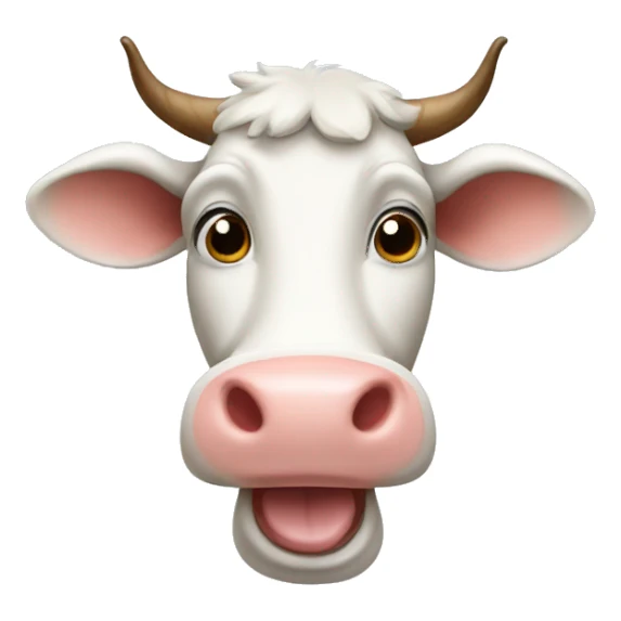Happy cow sticker