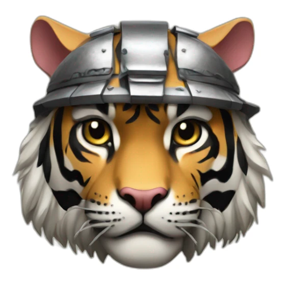 Samouraï tigre sticker