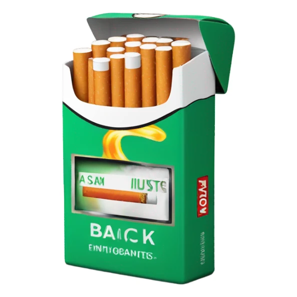 Pack of cigarettes  sticker