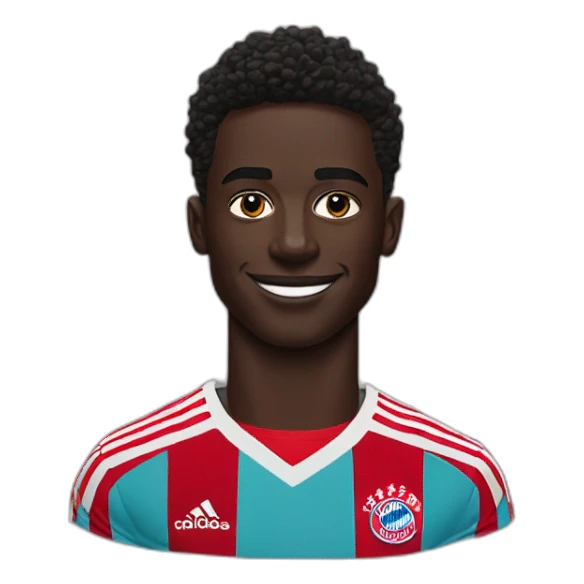 ALPHONSO DAVIES Bayern Munich jersey sticker