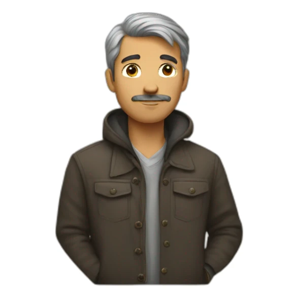 Hommes qui s'embrasse sticker