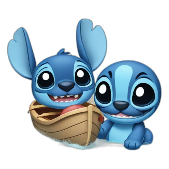 Stitch and Lilo sticker