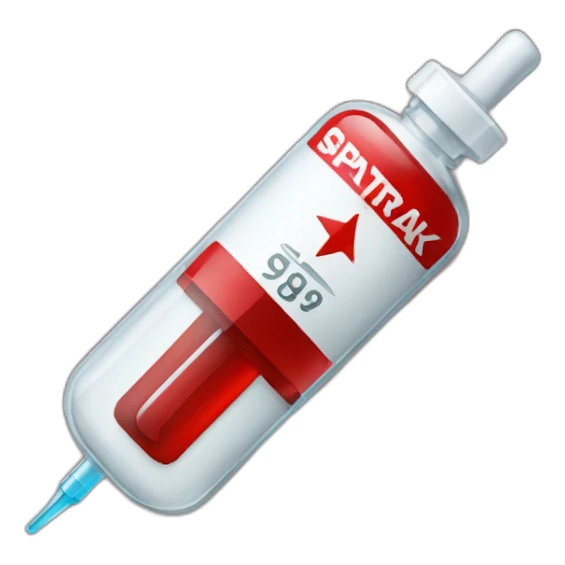 spartak and syringe sticker