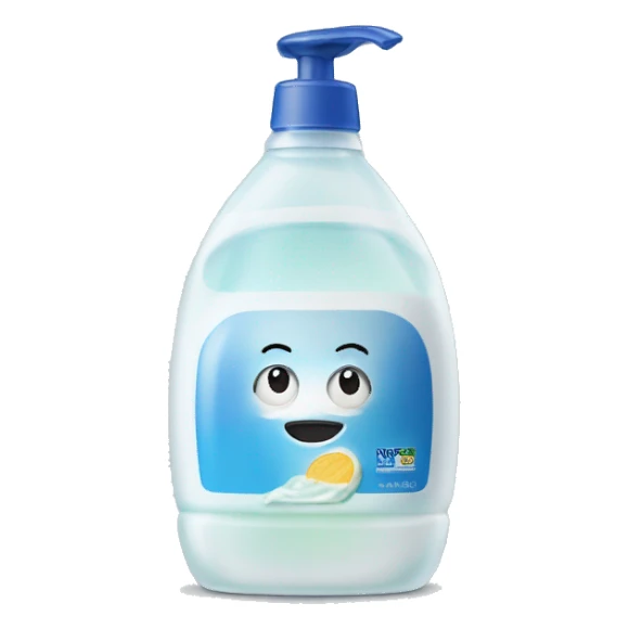 Dish soap in microwave  sticker