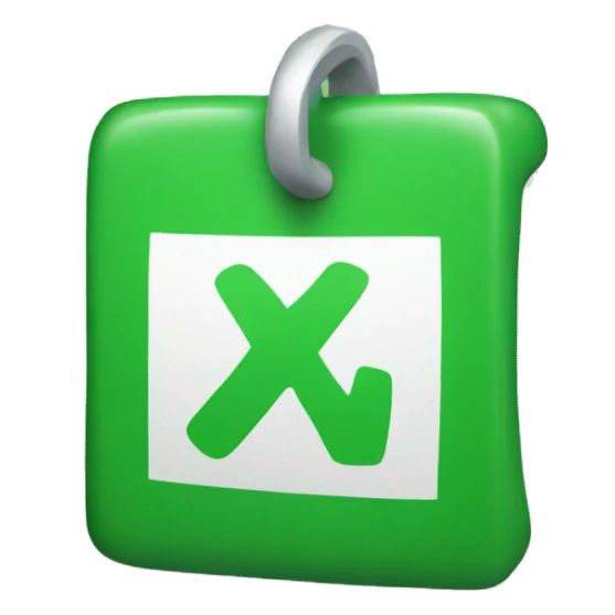 green sign with a check mark logo inside it sticker