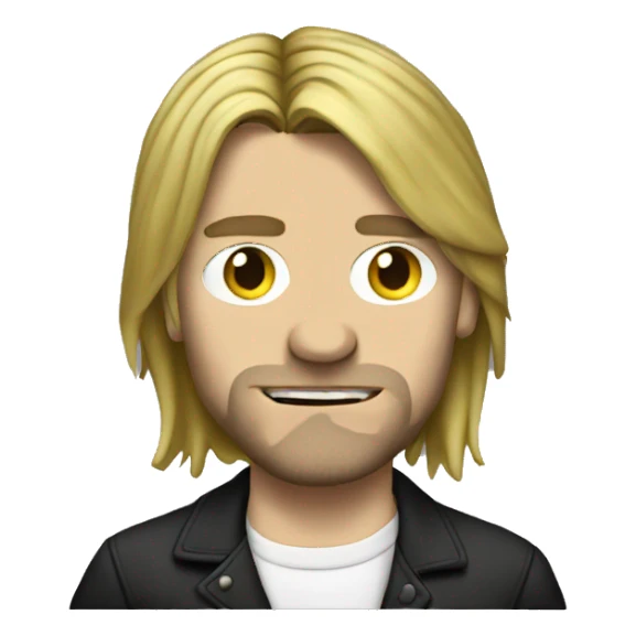 Kurt Cobain  sticker