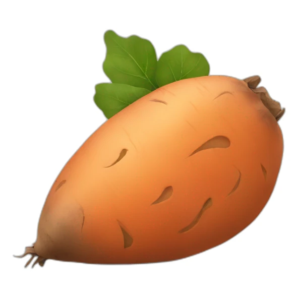 Sweet potato sticker