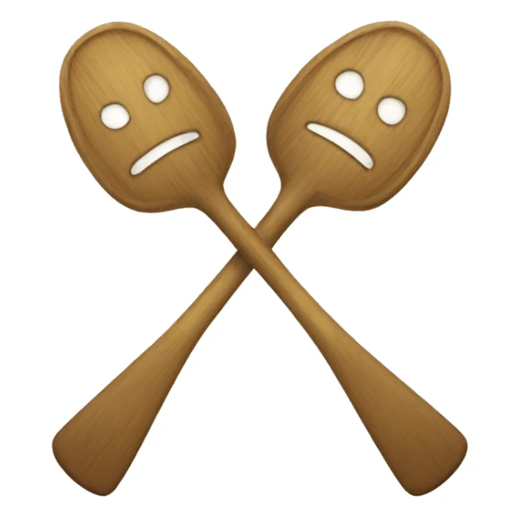 Two paddles sticker
