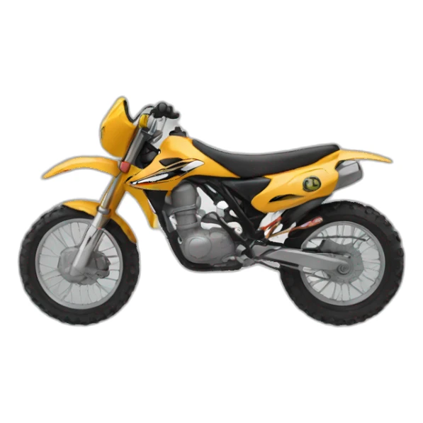 Moto de Cross  sticker