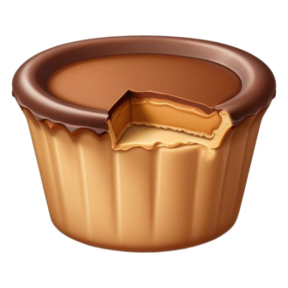 Peanut butter cup sticker