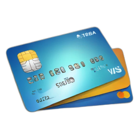 Credit cards sticker