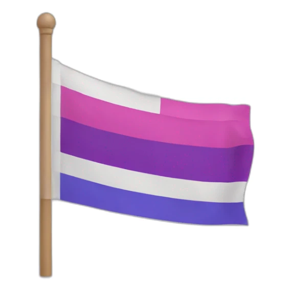 bi flag sticker