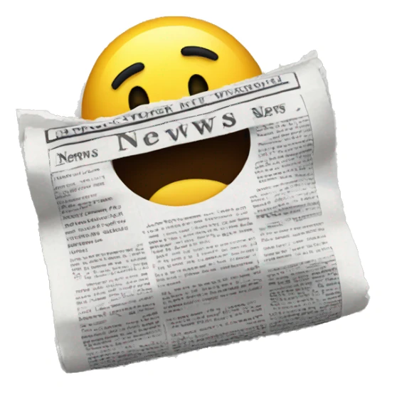 news paper sticker