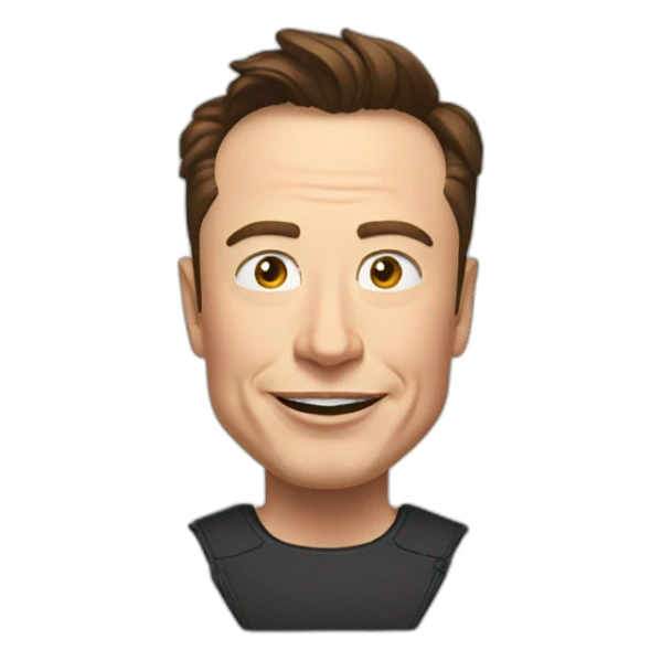 Elon musk pauvre sticker