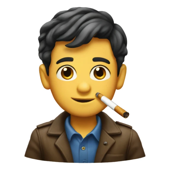 Cigarette boy  sticker