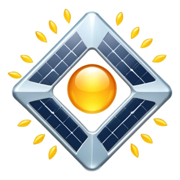 Plasmonic solar cell with metallic nanostructures enhancing light absorption sticker