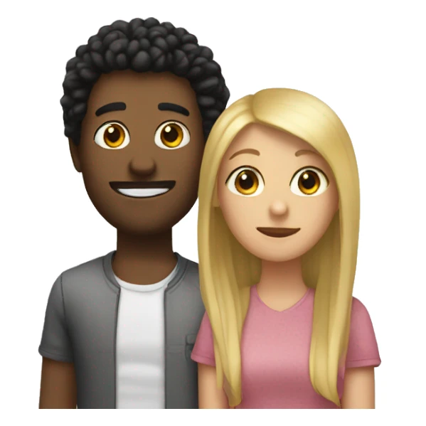 Me with my friend sticker