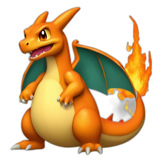 Charizard claude monet style sticker