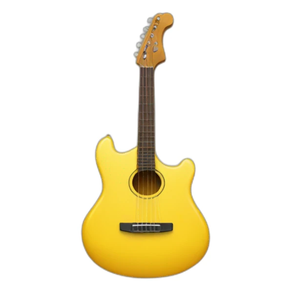 émoji musique jaune sticker