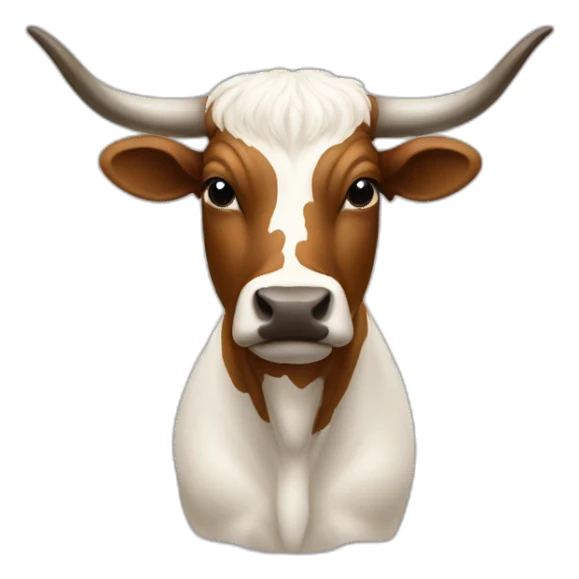 Texas Steer sticker