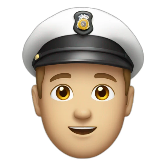 Deck officer sticker