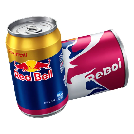 Redbull can sticker