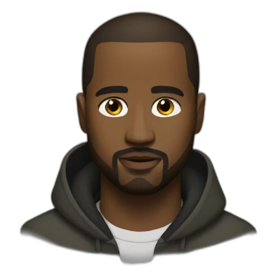 Kayne west sticker