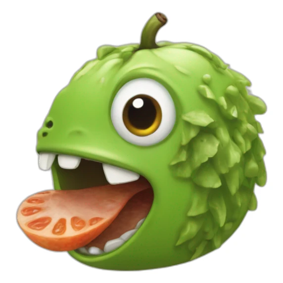 une mouchecaca qui mange sticker