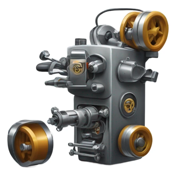 Maquina de tatuar sticker