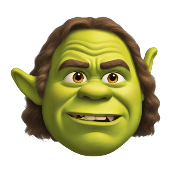 shrek I don't know meme sticker
