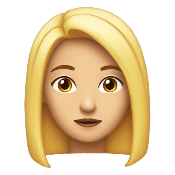 Cara pensadora  sticker