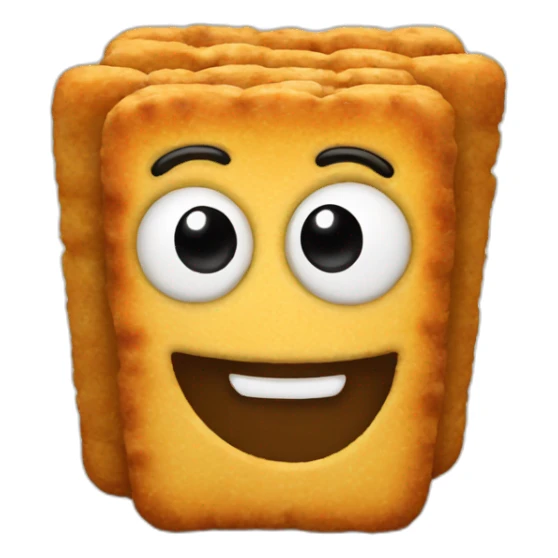 fried tempeh happy sticker