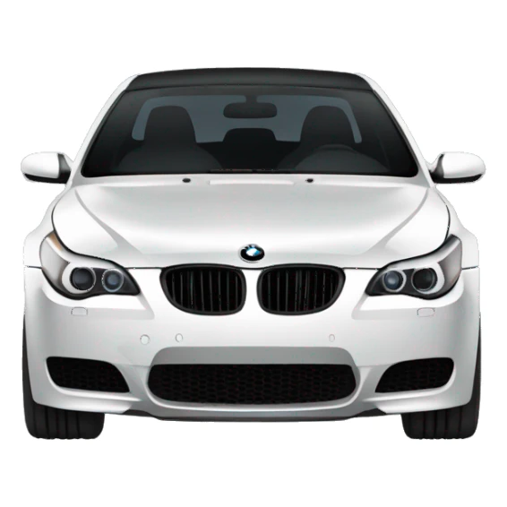 Bmw car black m5 e60  sticker