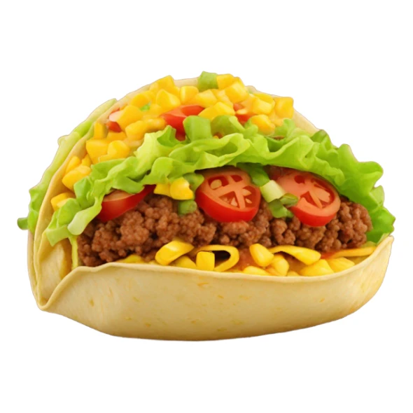 Taco sticker