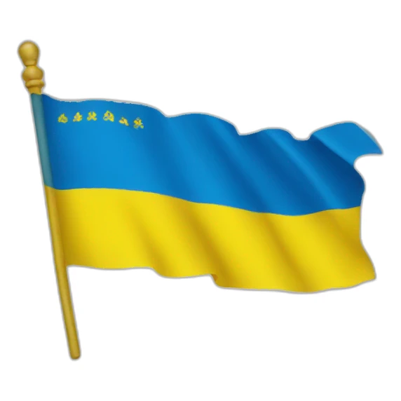 Flag of ukraine sticker