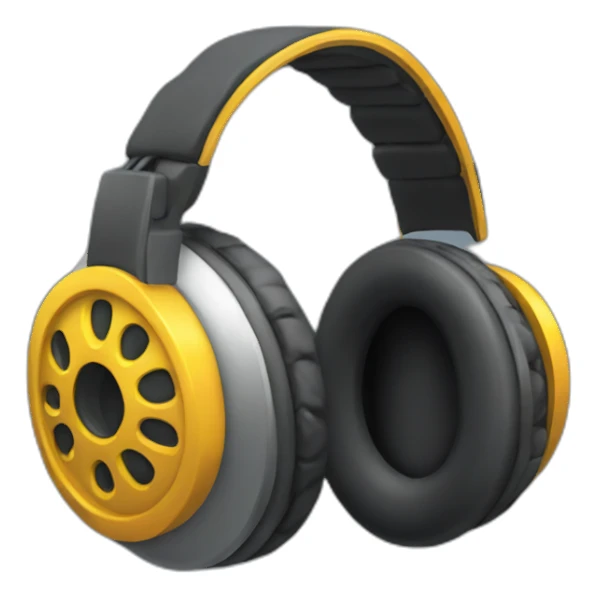 headphone in the year 1516 sticker