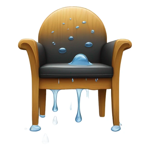 wet chair sharpie sticker