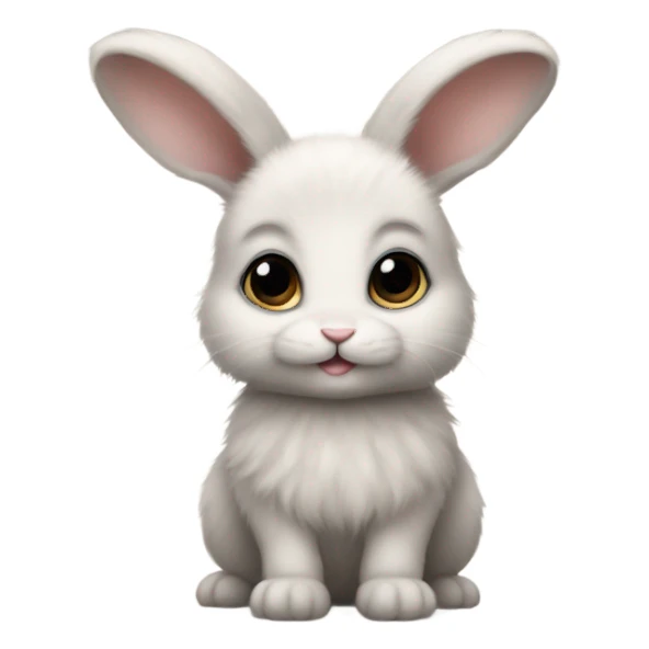Baby bunny sticker