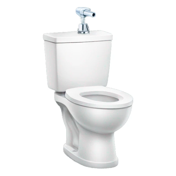bidet spraying water sticker