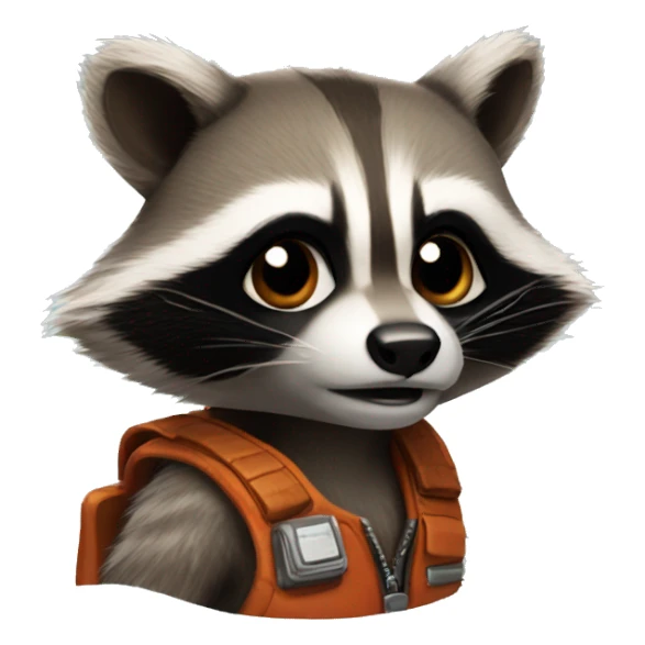 Rocket racoon  sticker