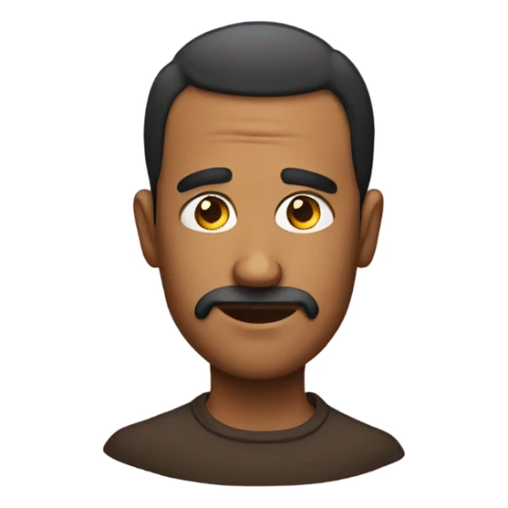 Emoji giving a side eye  sticker