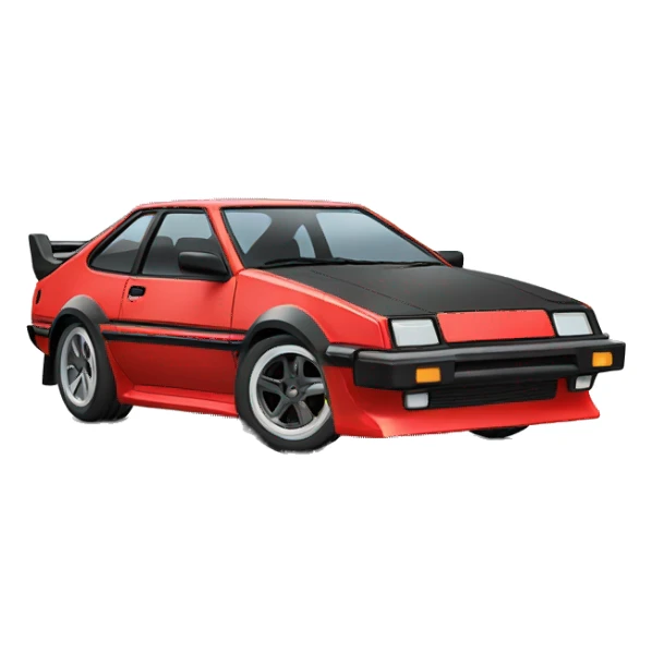 3d ae86 car sticker