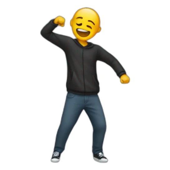  a person who does a dab sticker