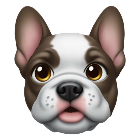 Blue frenchi  sticker