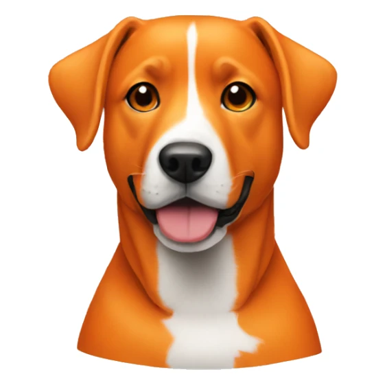 orange dogs with a notcoin icon  sticker